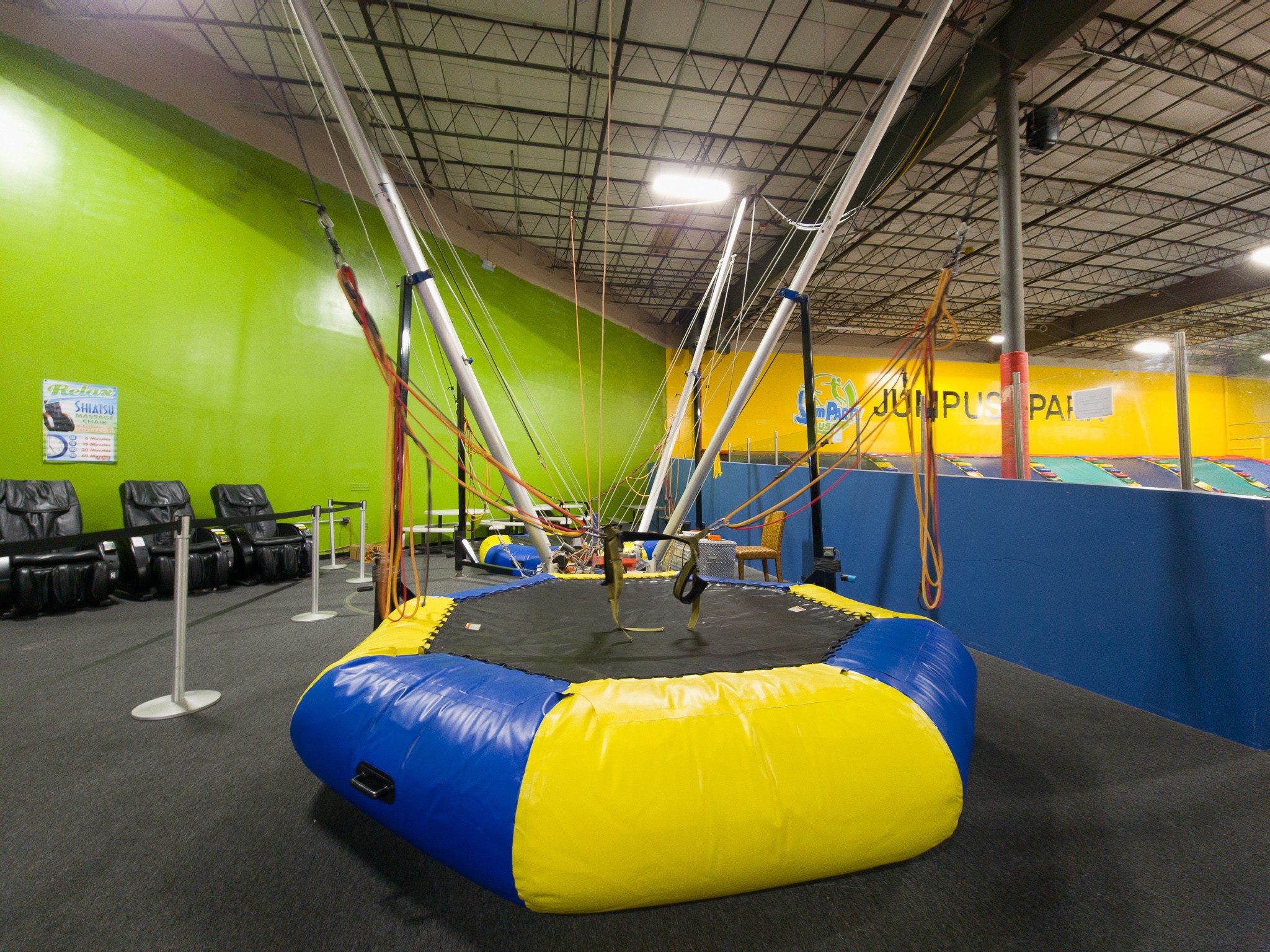 Two bungee Rides available at Jump Party USA perfect for kids and toddlers